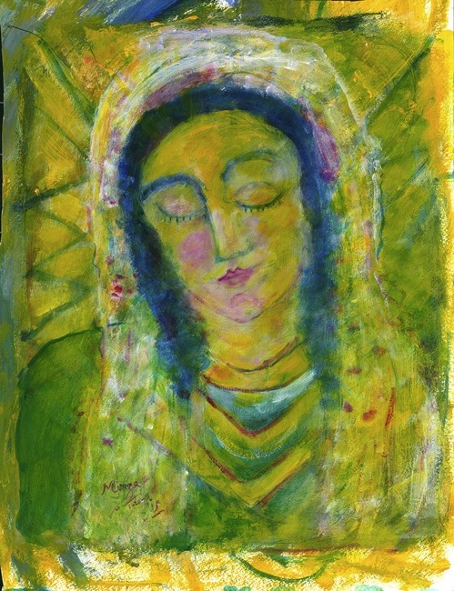 A pious woman. 2002