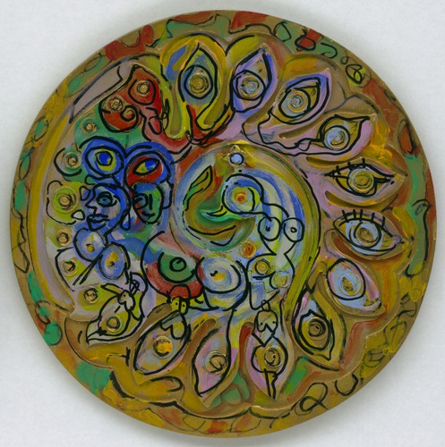 A peacock woman. 2001