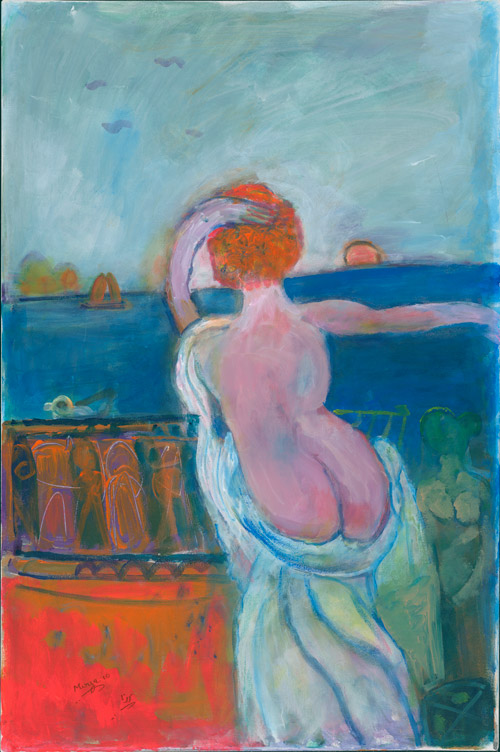 Red hair by the sea. 2011