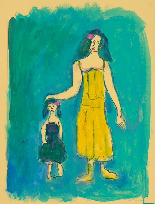 Mother and daughter. 2008